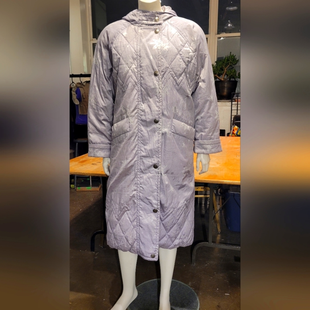 Women's Down feather filled puffer coat size 8